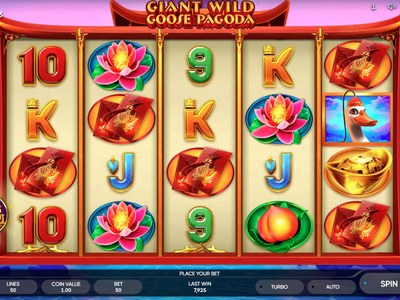 Игровой аппарат Giant Wild Goose Pagoda студии Endorphina