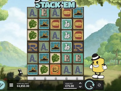 Игровой аппарат Stackem студии Hacksaw Gaming